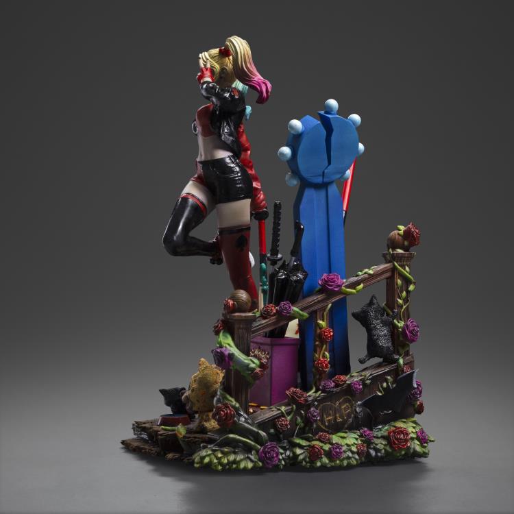 Preventa Estatua Harley Quinn (Deluxe) - Gotham City Sirens - Limited Edition marca Iron Studios escala de arte 1/10