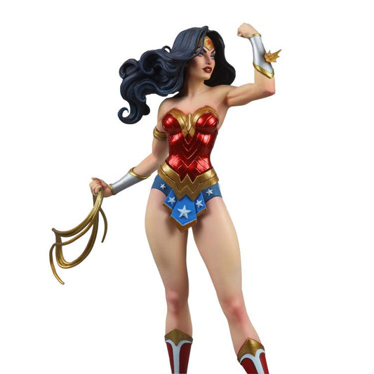 Preventa Estatua Wonder Woman (J. Scott Campbell) (Edición Limitada) (Resina) - Cover Girls of the DC Universe marca McFarlane Toys escala 1/8