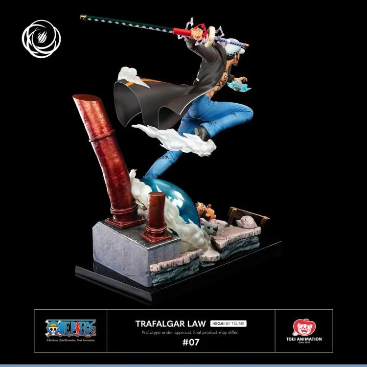 Preventa Estatua TRAFALGAR LAW (Limited Edition) - One Piece Ikigai marca TSUME a escala 1/6 (43 cm)