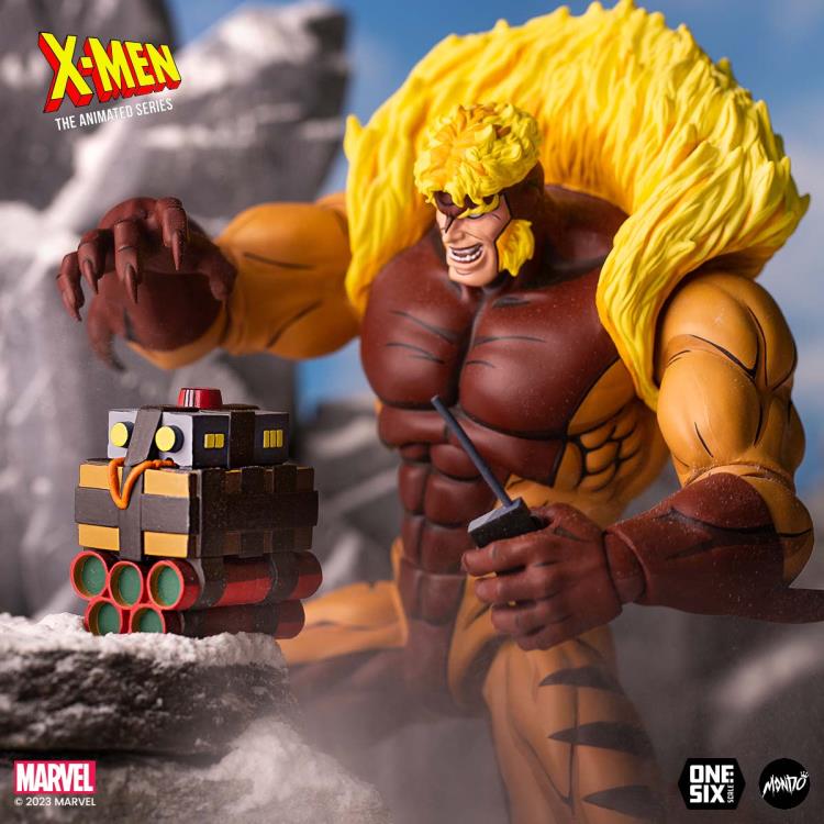 Pedido Figura Sabretooth - X-Men: The Animated Series marca Mondo escala 1/6