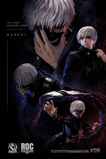 Preventa Figura KANEKI (Battle Suit Version) - Tokyo Ghoul marca Rocket Toys ROC-025 escala 1/6