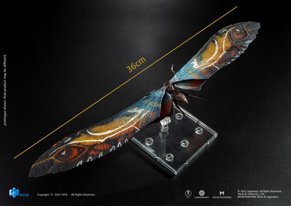 Preventa Figura MOTHRA - Godzilla: King of the Monsters - Exquisite Basic marca HIYA EBG0075 (36 cm)