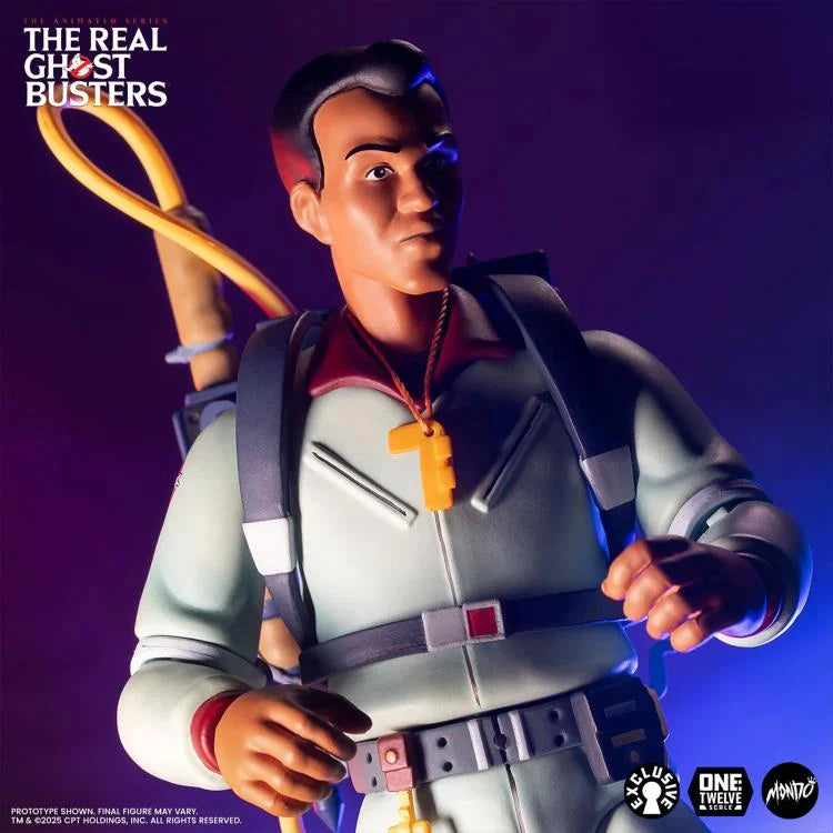 Preventa Figura Winston Zeddemore - The Real Ghostbusters marca Mondo escala pequeña 1/12