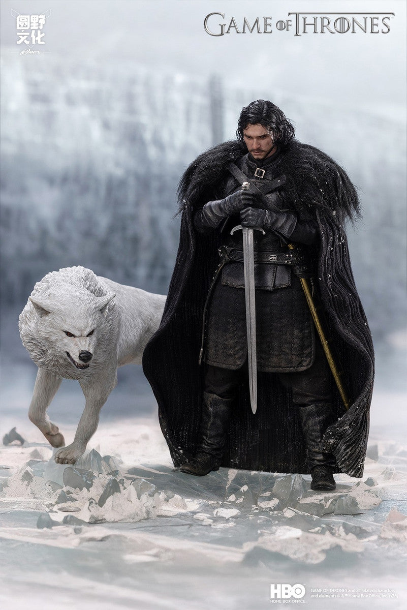 Preventa Set de accesorios y Ghost para Jon Snow - Game of Thrones marca YUANYE x KLGK YU-KLG-01C escala 1/12