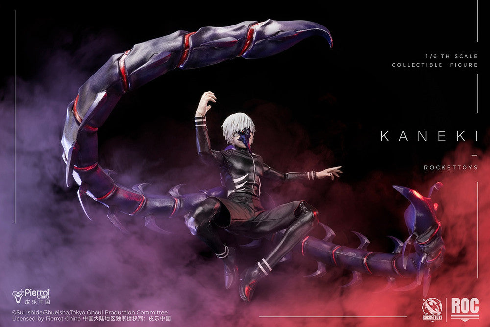 Preventa Figura KANEKI (Battle Suit Version) - Tokyo Ghoul marca Rocket Toys ROC-025 escala 1/6