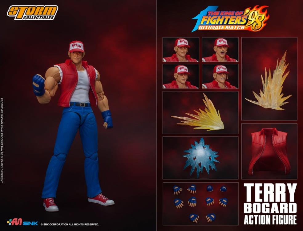 Preventa Figura Terry Bogard - The King of Fighters '98 marca Storm Collectibles SKKF04 escala pequeña 1/12