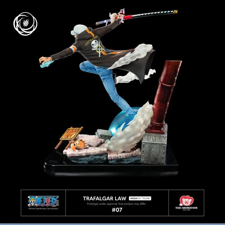 Preventa Estatua TRAFALGAR LAW (Limited Edition) - One Piece Ikigai marca TSUME a escala 1/6 (43 cm)