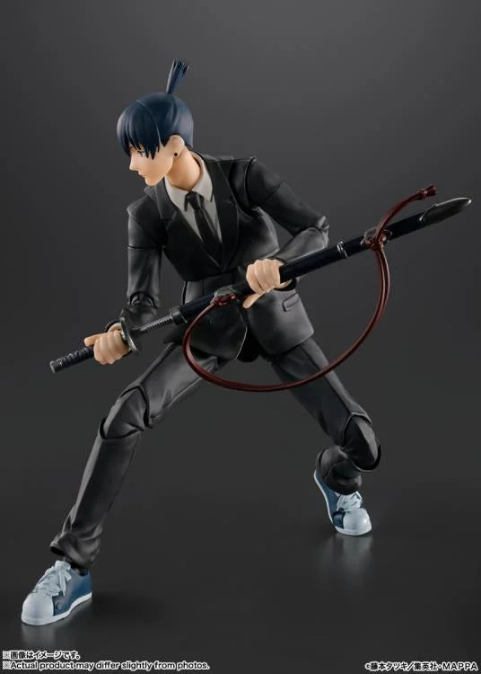 Preventa Figura Aki Hayakawa - Chainsaw Man - S.H.Figuarts marca Bandai Spirits escala pequeña 1/12