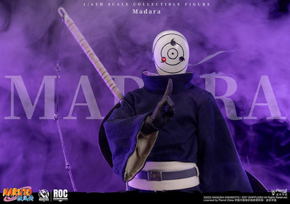 Preventa Figura Madara Uchiha (White Mask Version) - Naruto Shippuden marca Rocket Toys ROC-021 escala 1/6