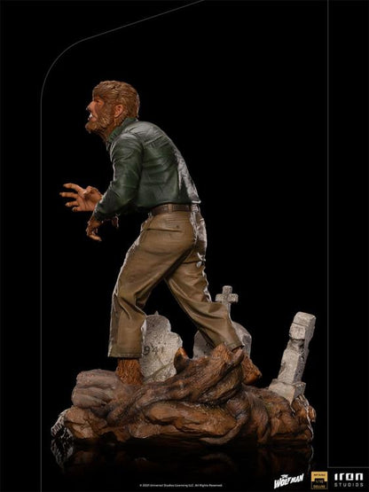 Pedido Estatua The Wolf Man DELUXE - Universal Monsters - marca Iron Studios escala de arte 1/10