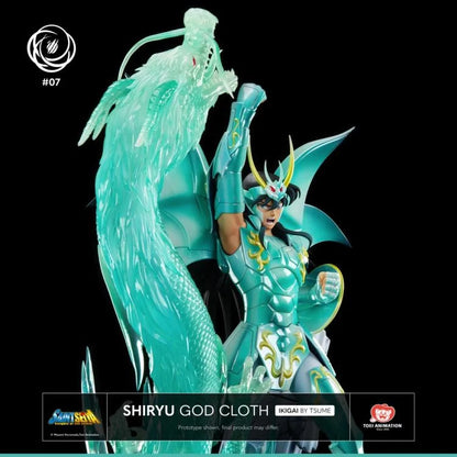 Pedido Estatua SHIRYU God Cloth (Limited Edition) - Saint Seiya Ikigai marca TSUME a escala 1/6 (43 cm)