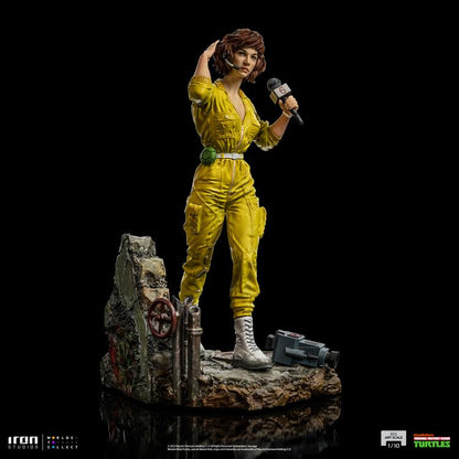 Pedido Estatua April O'Neil - TMNT - Battle Diorama Series (BDS) marca Iron Studios escala de arte 1/10