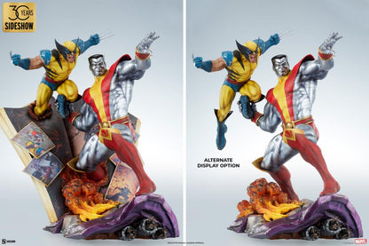 Preventa Estatua Marvel Colossus & Wolverine (Fastball Special) marca Sideshow Collectibles (45.72 cm)