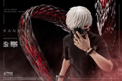 Preventa Figura KANEKI (Awakening Version) - Tokyo Ghoul marca Rocket Toys ROC-024 escala 1/6