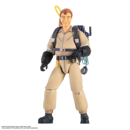 Preventa Figura Ray Stantz - The Real Ghostbusters marca Mondo escala pequeña 1/12