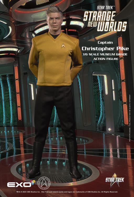 Preventa Figura Captain Christopher Pike - Star Trek: Strange New Worlds marca EXO-6 EXO-02-081 escala 1/6