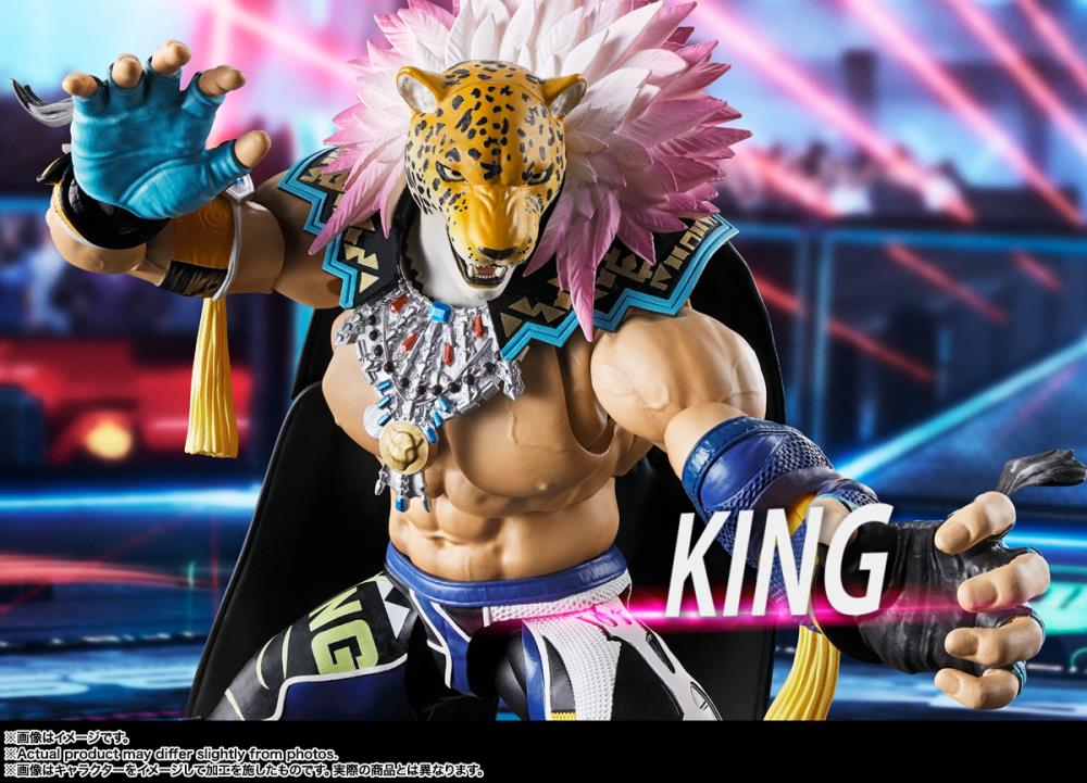 Preventa Figura King - Tekken 8 - S.H.Figuarts marca Bandai Spirits escala pequeña 1/12