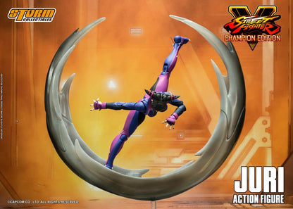 Pedido Figura Juri Han - Street Fighter V: Champion Edition marca Storm Collectibles escala pequeña 1/12