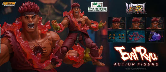 Pedido Figura Evil Ryu (Color Rojo Exclusivo) - Ultra Street Fighter IV marca Storm Collectibles escala 1/12