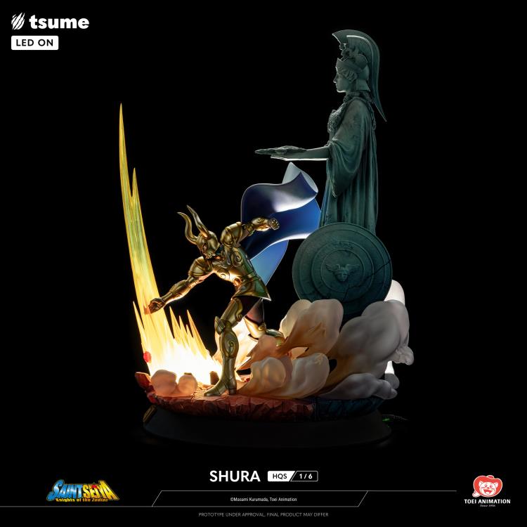 Preventa Estatua SHURA (Limited Edition) - Saint Seiya HQS marca TSUME a escala 1/6 (63 cm)