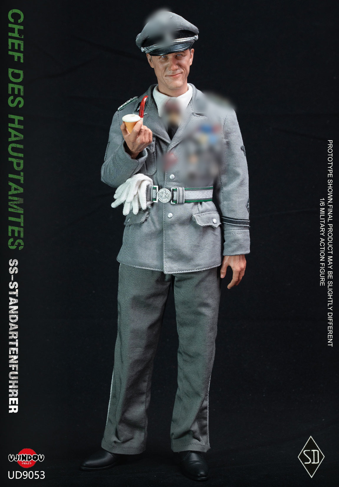 Preventa Figura Chef Des Hauptamtes - SS-Standartenfuhrer (Hans Landa, Inglourious Basterds) marca Ujindou UD9053 escala 1/6