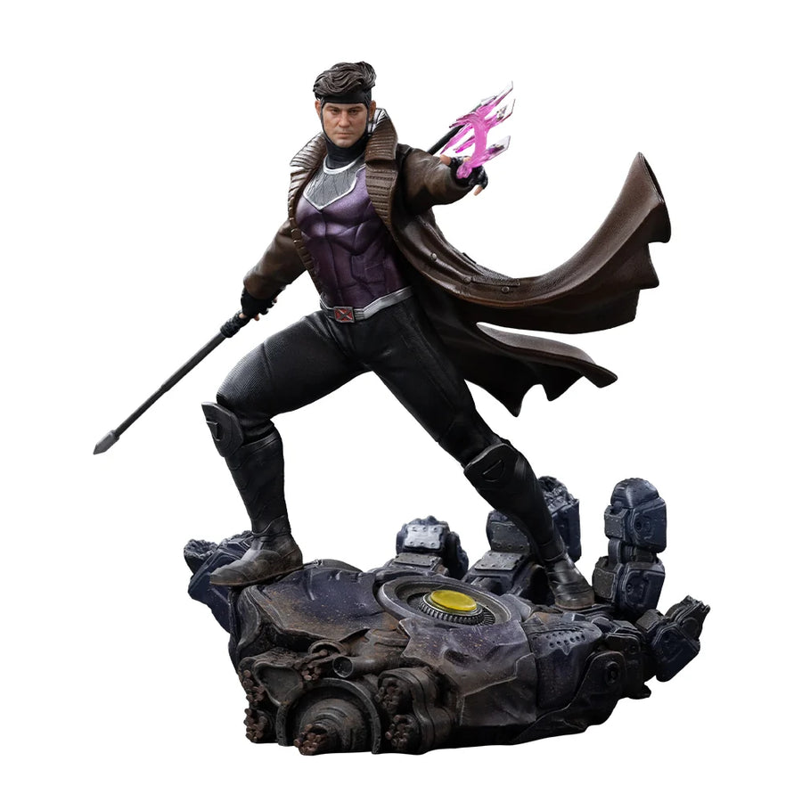 Preventa Estatua Gambit- Avengers: Doomsday marca Iron Studios escala de arte 1/10