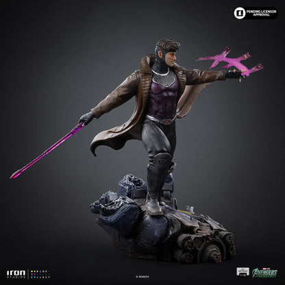 Preventa Estatua Gambit- Avengers: Doomsday marca Iron Studios escala de arte 1/10