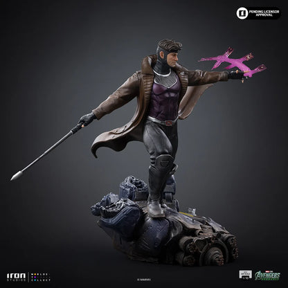 Preventa Estatua Gambit- Avengers: Doomsday marca Iron Studios escala de arte 1/10