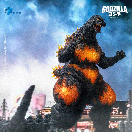 Preventa Figura Burning Godzilla - Godzilla vs. Destoroyah (1995) - Exquisite Basic Series marca HIYA EBG0316 (17 cm)