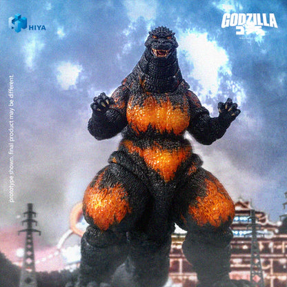 Preventa Figura Burning Godzilla - Godzilla vs. Destoroyah (1995) - Exquisite Basic Series marca HIYA EBG0316 (17 cm)