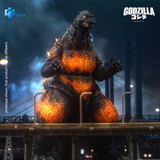 Preventa Figura Burning Godzilla - Godzilla vs. Destoroyah (1995) - Exquisite Basic Series marca HIYA EBG0316 (17 cm)