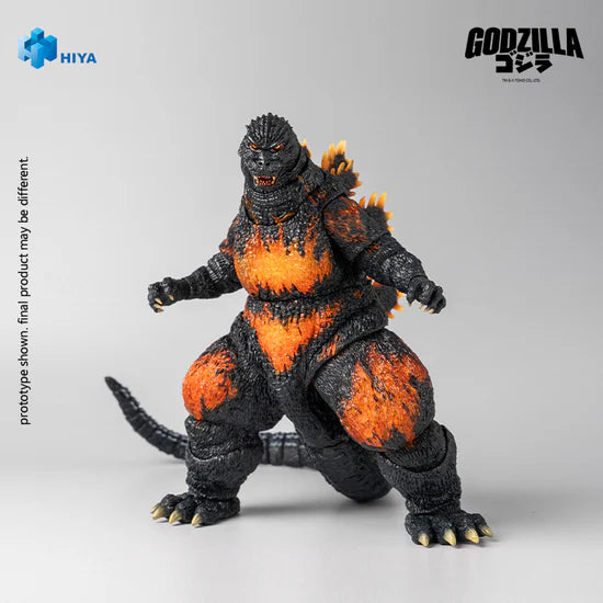 Preventa Figura Burning Godzilla - Godzilla vs. Destoroyah (1995) - Exquisite Basic Series marca HIYA EBG0316 (17 cm)