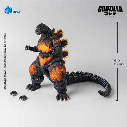 Preventa Figura Burning Godzilla - Godzilla vs. Destoroyah (1995) - Exquisite Basic Series marca HIYA EBG0316 (17 cm)