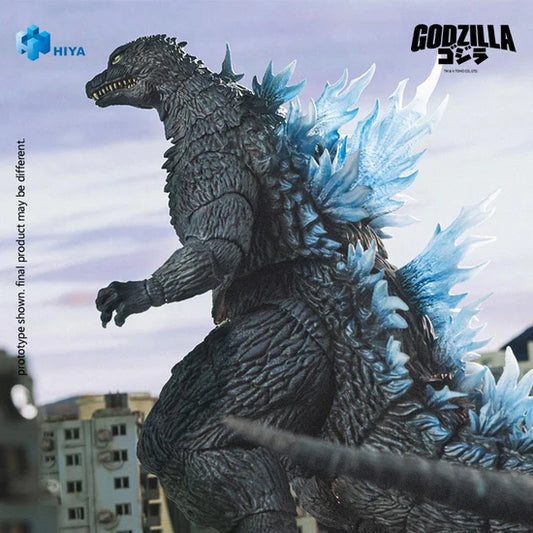 Preventa Figura Godzilla (Heat Ray version) - Godzilla Against Mechagodzilla (2002) - Exquisite Basic Series marca HIYA EBG0404 (17.78 cm)