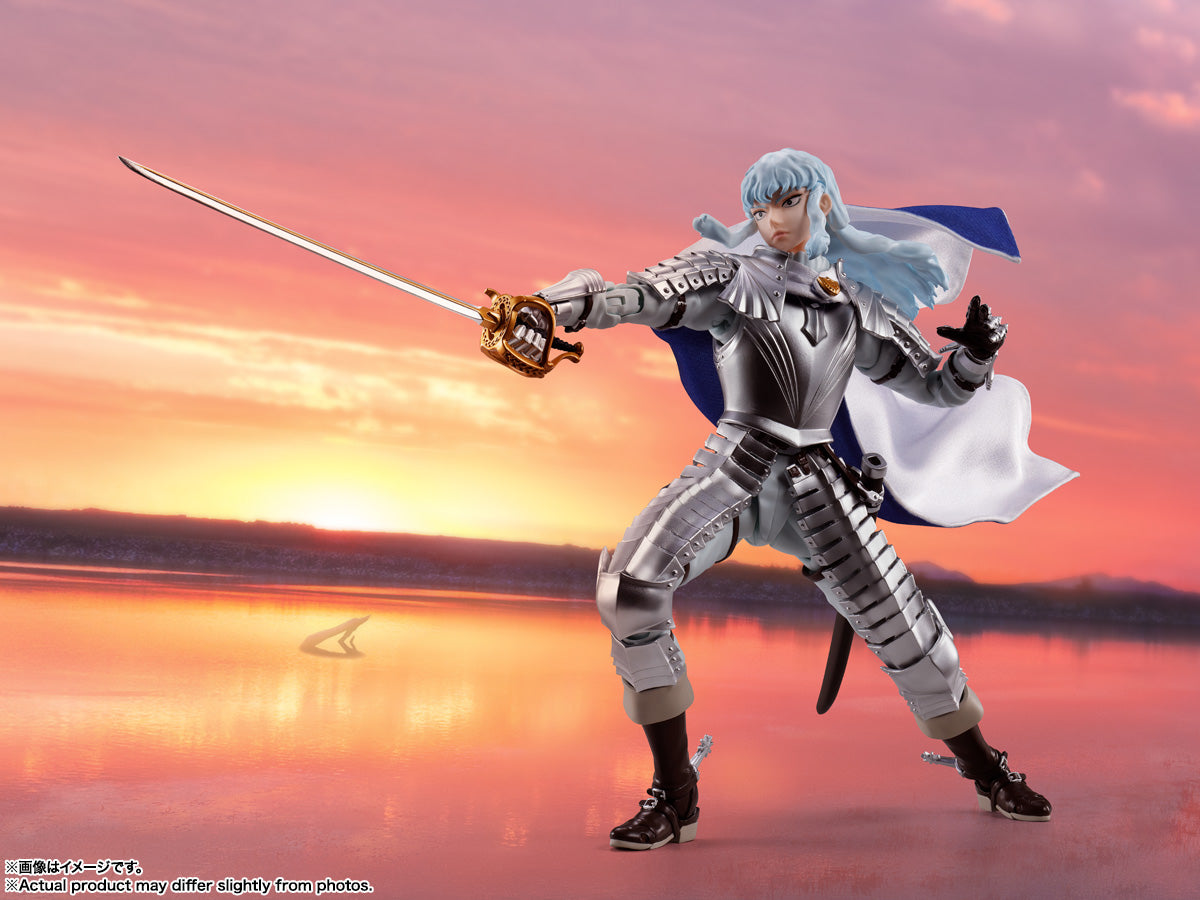 Preventa Figura Griffith (The Band of the Hawk) - BERSERK - S.H.Figuarts JP marca Bandai Namco escala 1/12