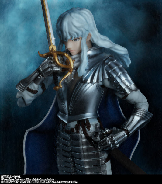 Preventa Figura Griffith (The Band of the Hawk) - BERSERK - S.H.Figuarts JP marca Bandai Namco escala 1/12