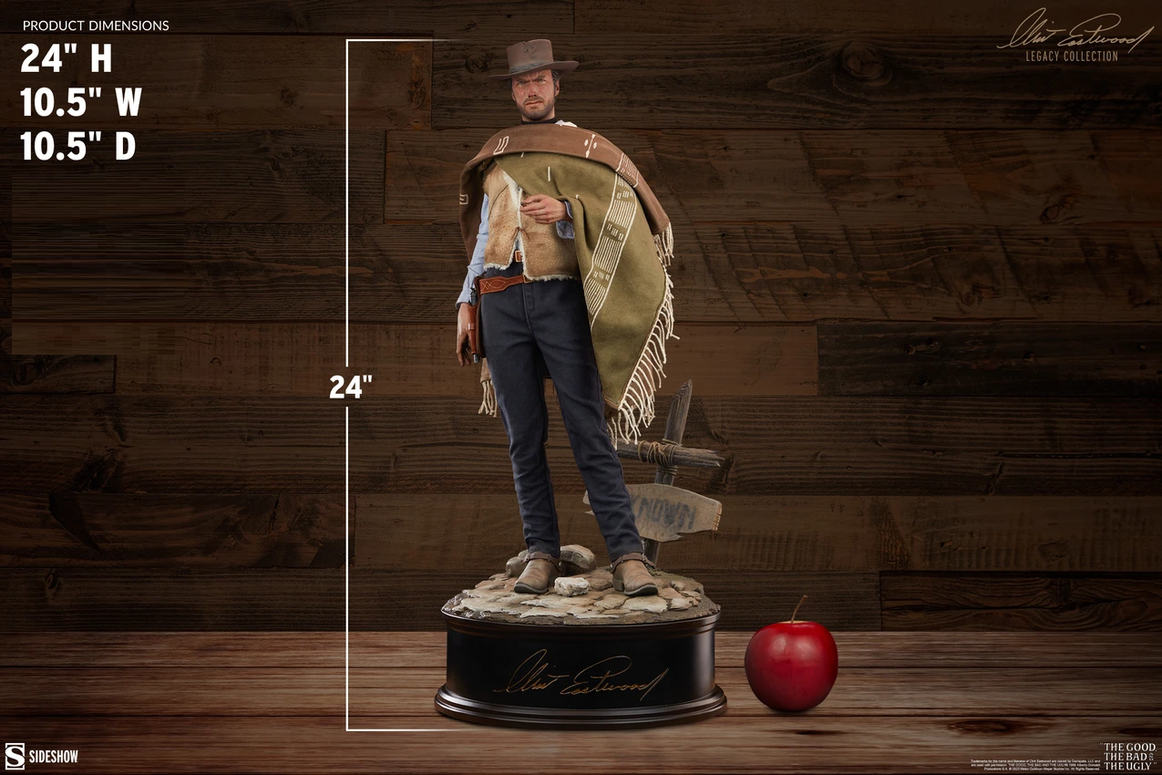 Preventa Estatua The Man With No Name - The Good, The Bad and The Ugly marca Sideshow Collectibles Premium Format (61 cm)