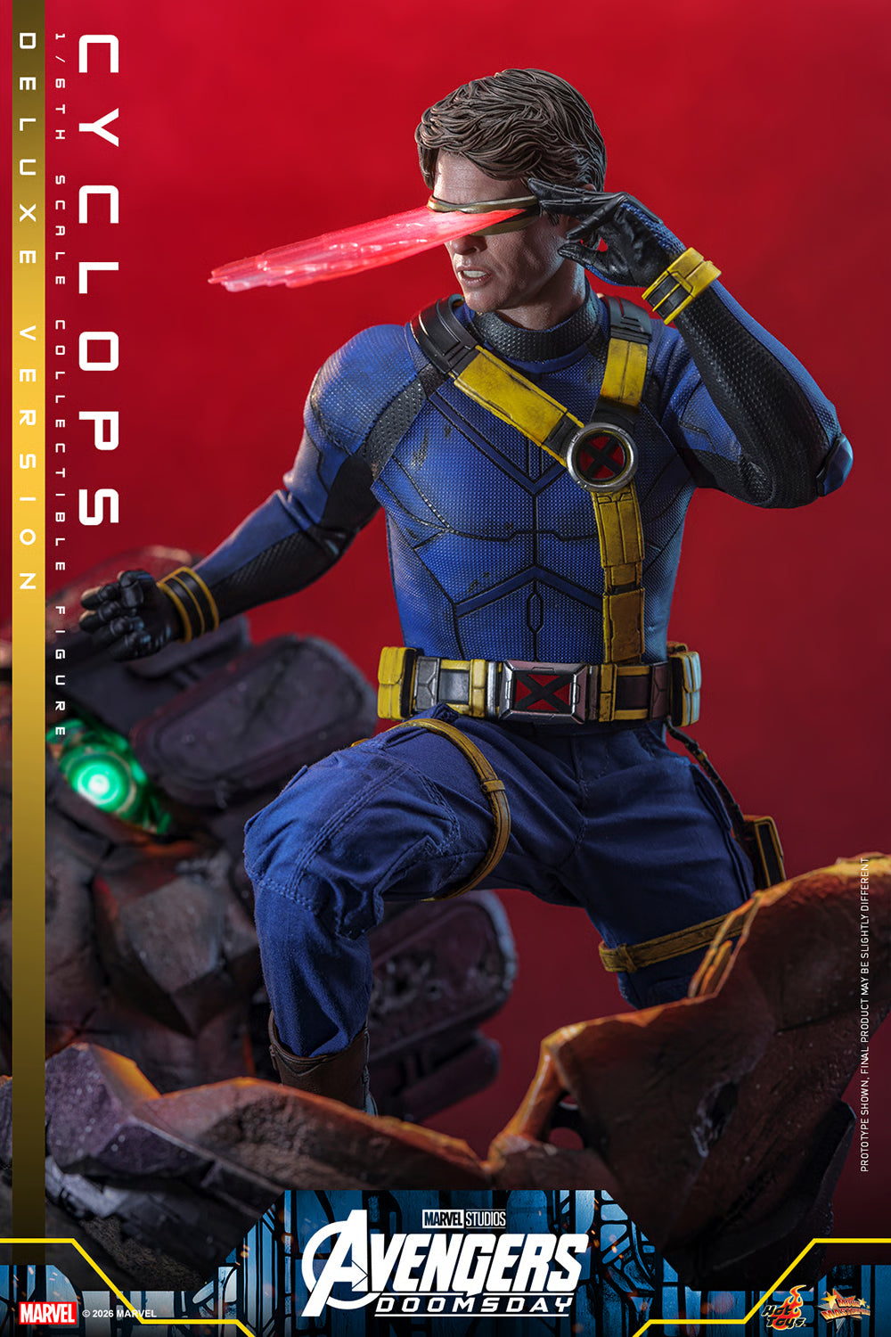Preventa Figura CYCLOPS (Deluxe Version) - Avengers: Doomsday marca Hot Toys MMS909 escala 1/6