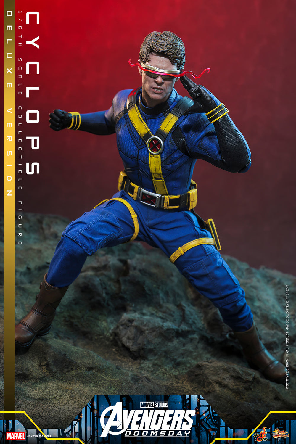 Preventa Figura CYCLOPS (Deluxe Version) - Avengers: Doomsday marca Hot Toys MMS909 escala 1/6