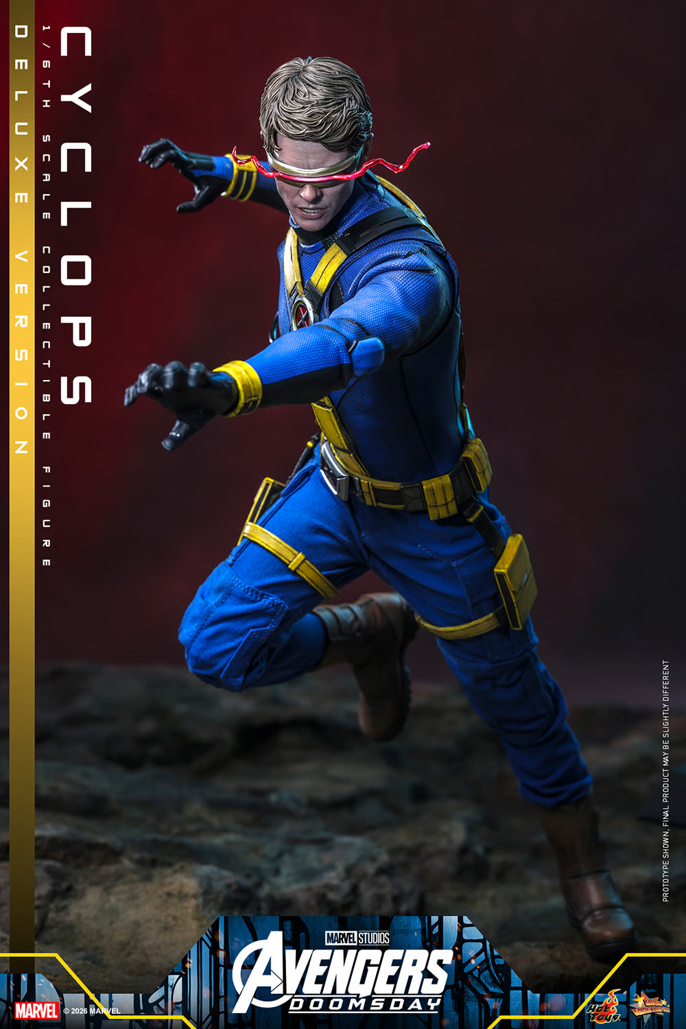 Preventa Figura CYCLOPS (Deluxe Version) - Avengers: Doomsday marca Hot Toys MMS909 escala 1/6