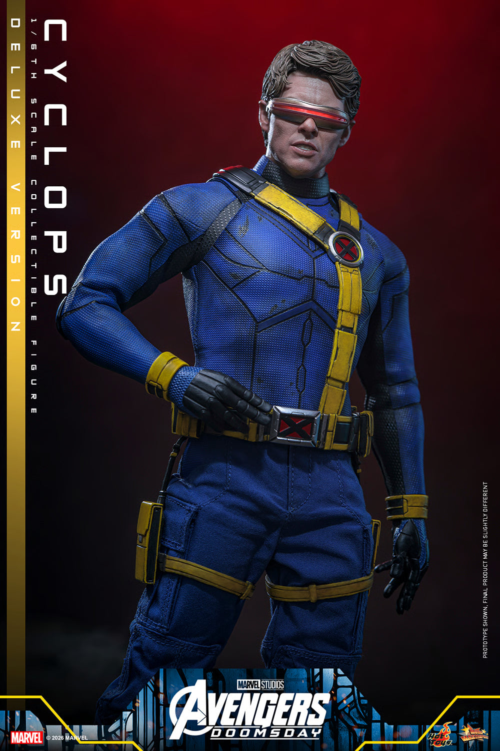 Preventa Figura CYCLOPS (Deluxe Version) - Avengers: Doomsday marca Hot Toys MMS909 escala 1/6