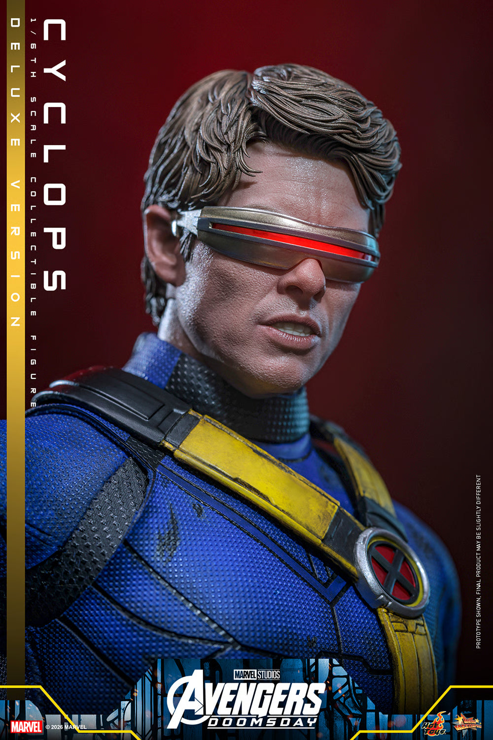 Preventa Figura CYCLOPS (Deluxe Version) - Avengers: Doomsday marca Hot Toys MMS909 escala 1/6