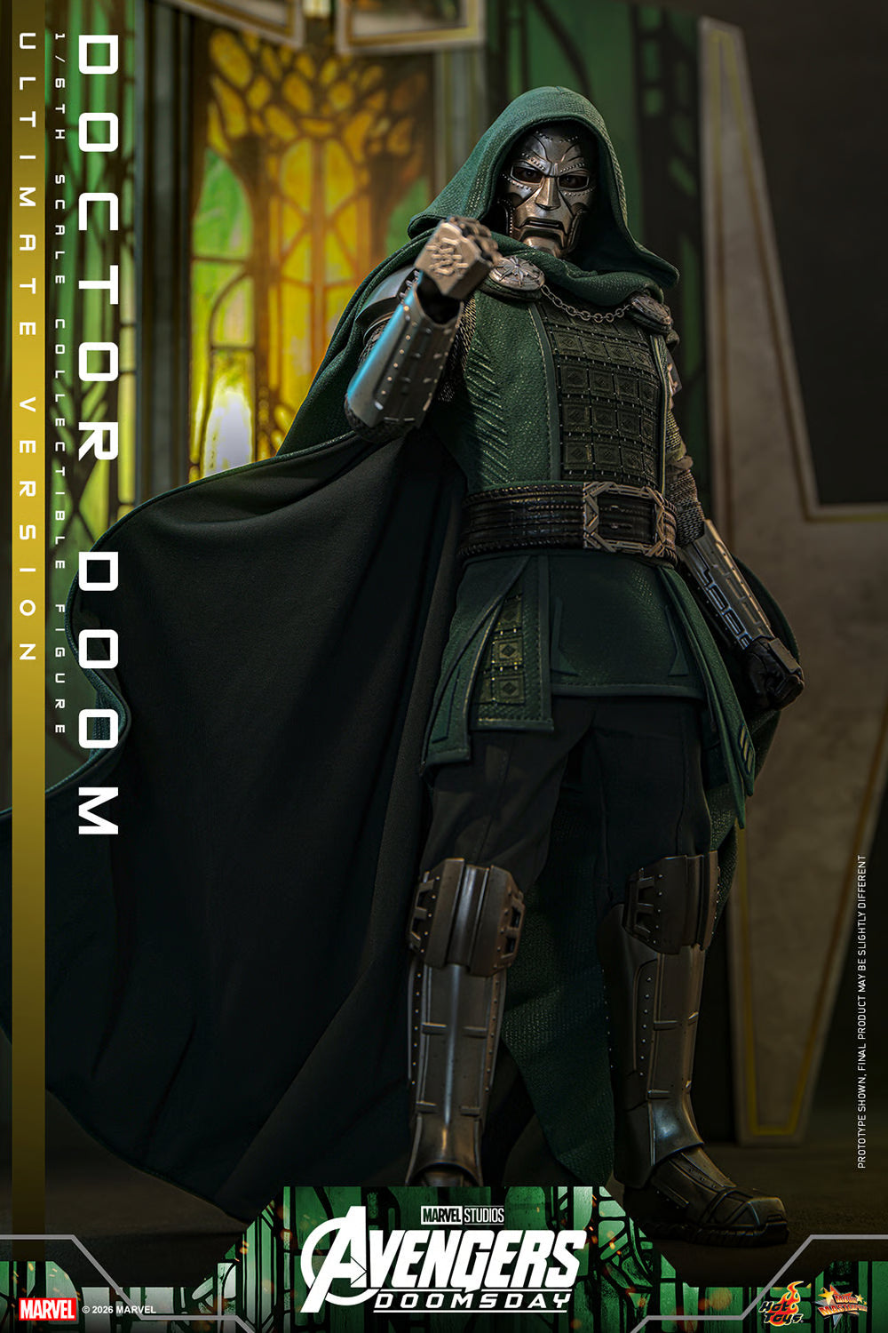 Preventa Figura DOCTOR DOOM (Ultimate Version) - Avengers: Doomsday marca Hot Toys MMS907 escala 1/6