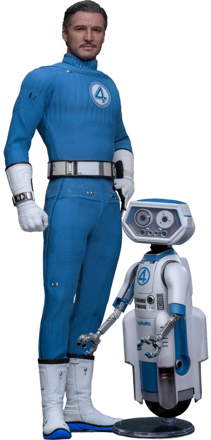 Preventa Figura Mister Fantastic & H.E.R.B.I.E. - The Fantastic Four: First Steps marca Hot Toys MMS822 escala 1/6