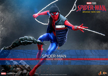 Preventa Figura Spider-Man (Deluxe Version) - Spider-Man: Brand New Day marca Hot Toys MMS893 escala 1/6