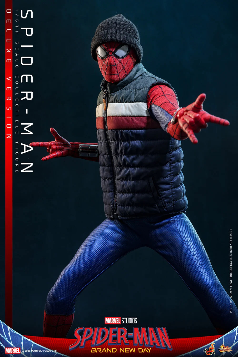 Preventa Figura Spider-Man (Deluxe Version) - Spider-Man: Brand New Day marca Hot Toys MMS893 escala 1/6