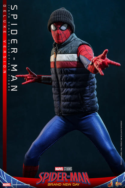 Preventa Figura Spider-Man (Deluxe Version) - Spider-Man: Brand New Day marca Hot Toys MMS893 escala 1/6
