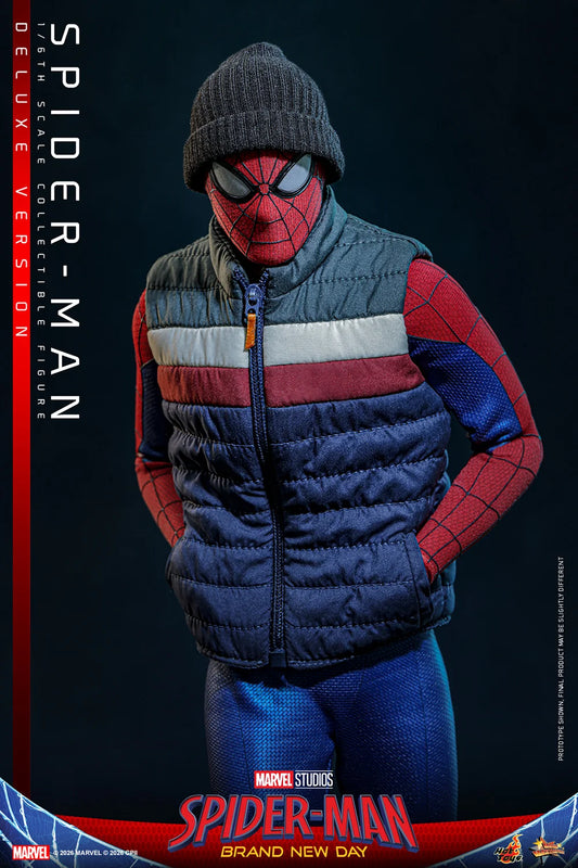 Preventa Figura Spider-Man (Deluxe Version) - Spider-Man: Brand New Day marca Hot Toys MMS893 escala 1/6