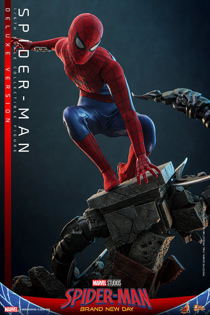Preventa Figura Spider-Man (Deluxe Version) - Spider-Man: Brand New Day marca Hot Toys MMS893 escala 1/6