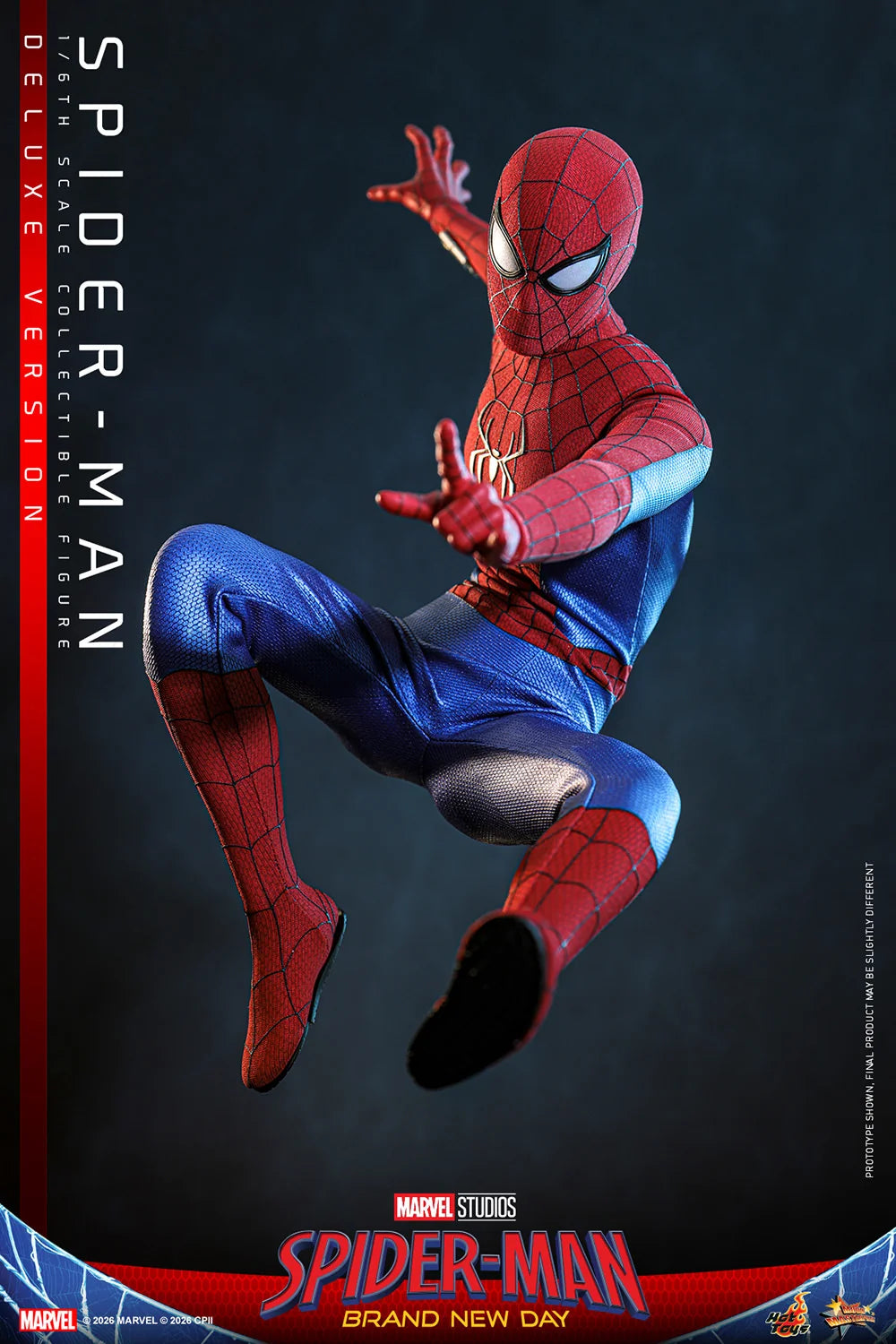 Preventa Figura Spider-Man (Deluxe Version) - Spider-Man: Brand New Day marca Hot Toys MMS893 escala 1/6